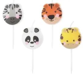 swieczki-pikery-urodzinowe-lew-zyrafa-zebra-4szt