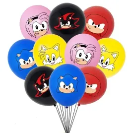 balon-balony-lateksowe-zestaw-sonic-urodziny-10szt