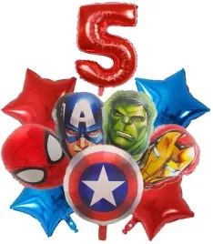 balon-foliowy-zestaw-avengers-spiderman-hulk-10szt