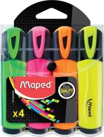 maped-zakreslacz-szkolny-biurowy-fluo-peps-4-sztuki
