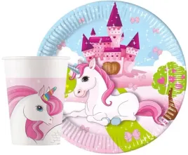 zestaw-kubki-talerzyki-jednorozec-unicorn-16szt