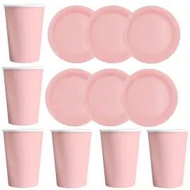 zestaw-kubki-talerzyki-papierowe-rozowe-12szt