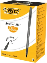 bic-dlugopis-biurowy-szkolny-round-stic-czarny-60-sztuk