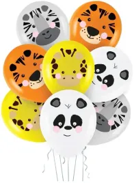 balony-zestaw-zwierzaki-zwierzeta-zoo-safari-8szt
