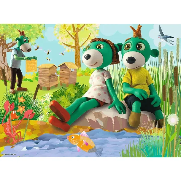 puzzle-30-trefliki-nad-stawem-kolekcja-rodzina-treflikow