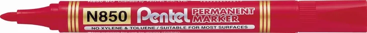pentel-marker-n850-okragly-czerwony-rodzaj-permanentny