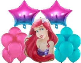 balon-foliowy-zestaw-syrenka-ariel-arielka-66cm
