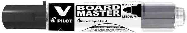 pilot-marker-v-board-master-czarny-stan-nowy