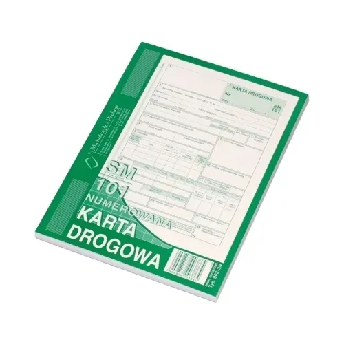 druk-karta-drogowa-a5-sam-osobowy-liczba-kartek-80