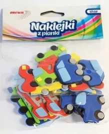 naklejki-dekoracyjne-z-pianki-z-nadrukiem-auta