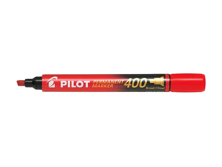 marker-permanentny-pilot-400-broad-sciety-czerwony-stan-nowy