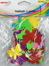 naklejki-dekoracyjne-z-pianki-z-nadrukiem-motyle