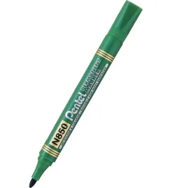 pentel-marker-n850-okragly-zielony