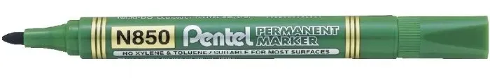 pentel-marker-n850-okragly-zielony-stan-nowy-marka-pentel