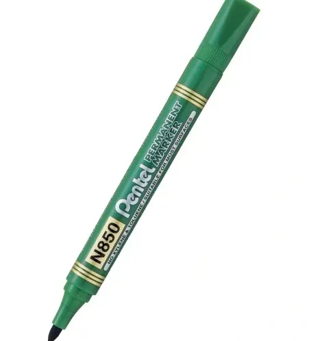 pentel-marker-n850-okragly-zielony-rodzaj-permanentny-stan-nowy