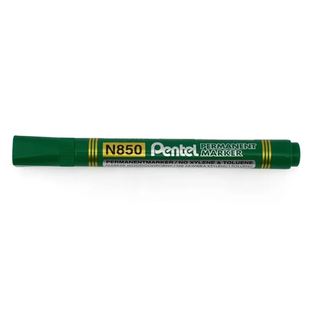 pentel-marker-n850-okragly-zielony-rodzaj-permanentny-marka-pentel
