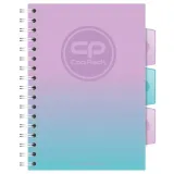 coolpack-zeszyt-szkolny-kolozeszyt-a5-gradient-blueberry-stan-nowy