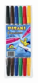 6x-kamet-pisaki-szkolne-dwustronne-6-kolorow
