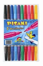 10x-kamet-pisaki-szkolne-dwustronne-10-kolorow