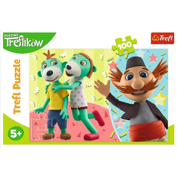 puzzle-100-trefliki-i-wujcio-kolekcja-rodzina-treflikow