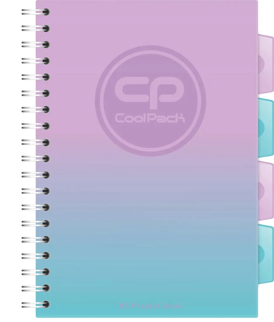 coolpack-zeszyt-gradient-kolozeszyt-b5-blueberry-stan-nowy
