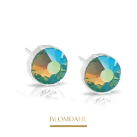 blomdahl-kolczyki-hipoalergiczne-plastic-medyczny-dusty-green-6-mm