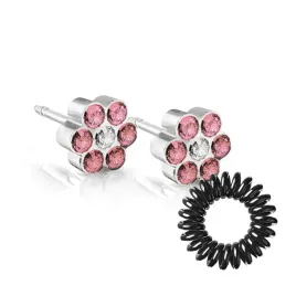 blomdahl-kolczyki-stale-daisy-rose-crystal-gratis