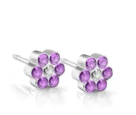 blomdahl-kolczyki-hipoalergi-daisy-violet-crystal