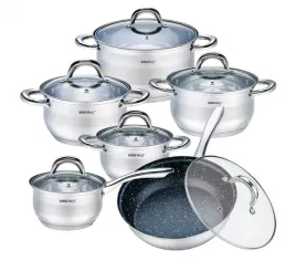 garnki-stalowe-kinghoff-silver-12-ele-kh-1098