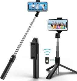 Zdjęcie produktu UCHWYT NA TELEFON 3w1 SELFIE TRIPOD PILOT SOLIDNY Uchwyt Statyw Bluetooth