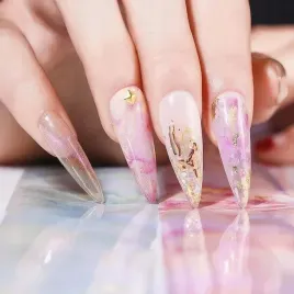 folia-transferowa-do-zdobienia-paznokci-hybryd-rozowy-marmur