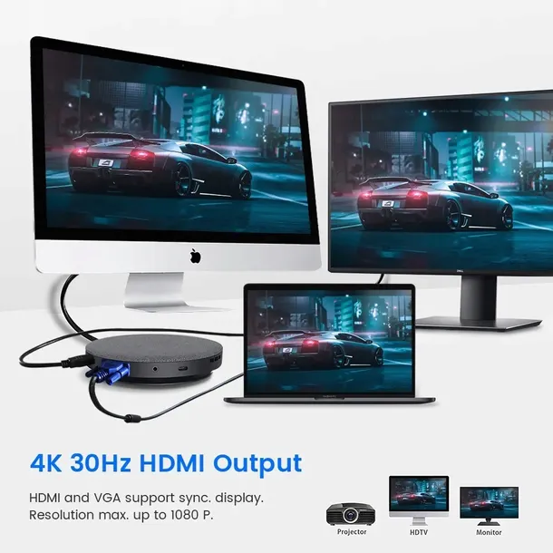 ladowarka-indukcja-adapter-usb-c-hub-3-0-hdmi-lan-stan-nowy-waga-z-opakowaniem-0-5-kg
