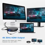 ladowarka-indukcja-adapter-usb-c-hub-3-0-hdmi-lan-stan-nowy-waga-z-opakowaniem-0-5-kg