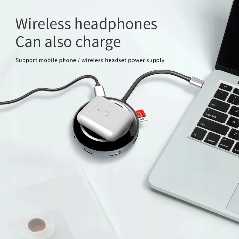 ladowarka-indukcja-adapter-usb-c-hub-3-0-hdmi-lan-stan-nowy