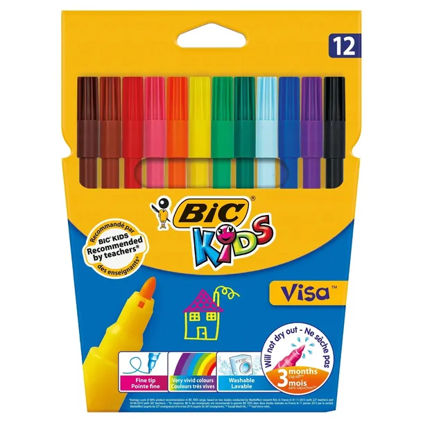 bic-flamastery-visa-12-kol-kolor-wielokolorowy