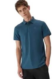 4f-koszulka-polo-meska-regular-bawelniana-denim-krotki-rekaw-s