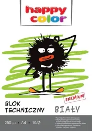happy-color-blok-techniczny-a4-10ark-bialy-premium-250g