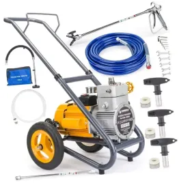 agregat-malarski-pistolet-hydrodynamiczny-1500w-dysze-waz-przedluzka