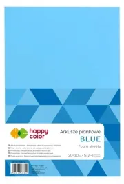 arkusze-piankowe-a4-5-ark-niebieski-happy-color