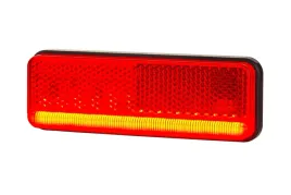 lampa-obrysowa-ld-2437-slim-xs-czerwona