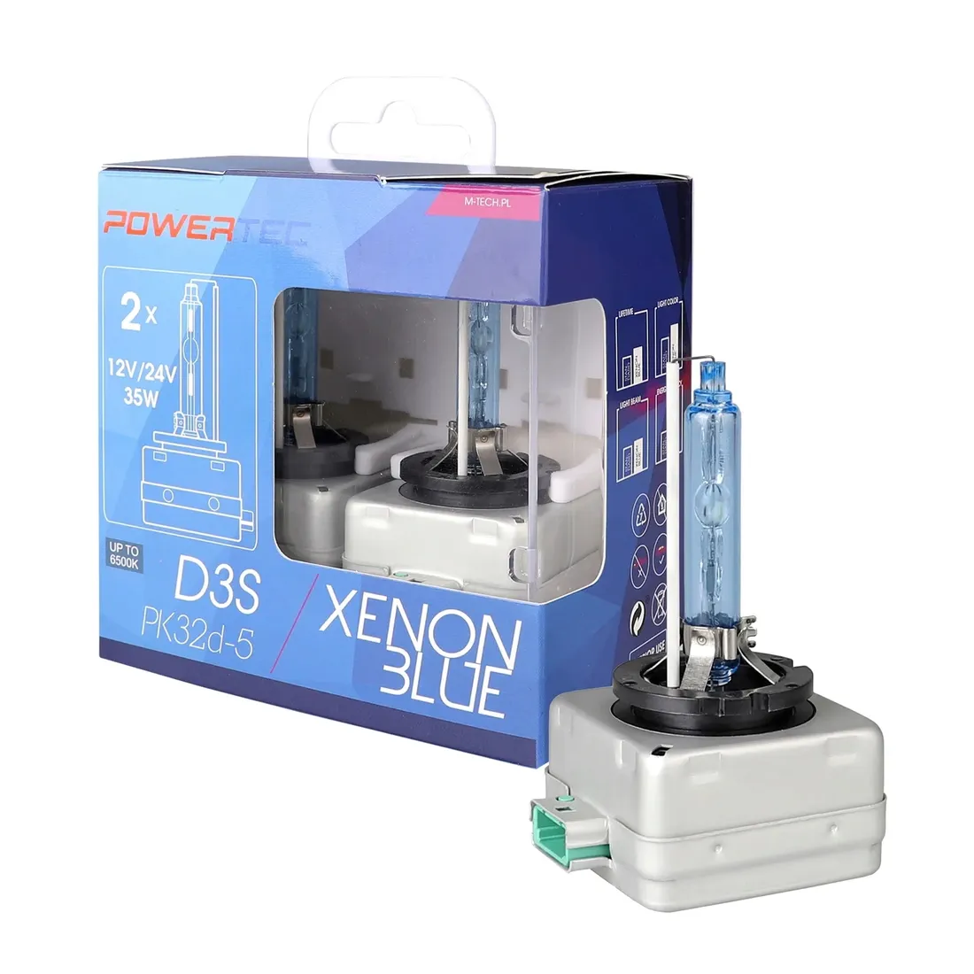 zarowki-powertec-xenon-blue-d3s-duo-stan-nowy