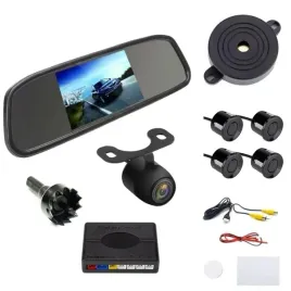 kamera-cofania-czujniki-parkowania-lusterko-lcd