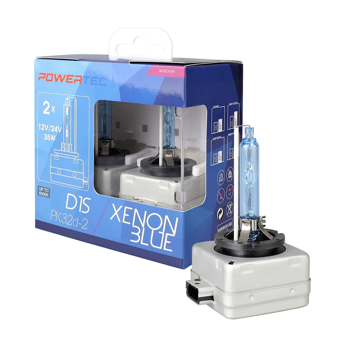 zarnik-powertec-xenon-blue-d1s-duo-stan-nowy