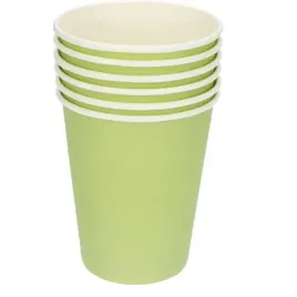 kubeczki-papierowe-zielone-limonkowe-220ml-6szt