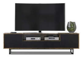 duza-szafka-rtv-do-salonu-200cm-stolik-tv-loft-industrial-czarny-mat-lft002