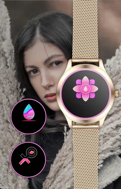 damski-smartwatch-maxcom-fw42-silver-pulsoksymetr-material-paska-stal-stan-nowy