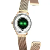 damski-smartwatch-maxcom-fw42-gold-mesh-ip68-ksztalt-koperty-okragla