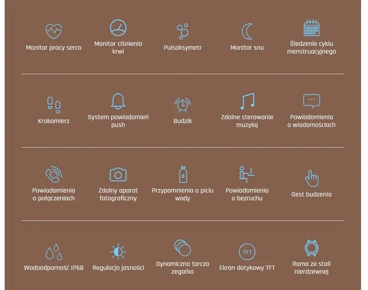 damski-smartwatch-maxcom-fw42-gold-mesh-ip68-obsluga-ladowania-bezprzewodowego-nie