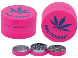mlynek-grinder-metalowy-lisc-amsterdam-pink-rozowy-3cz-4cm