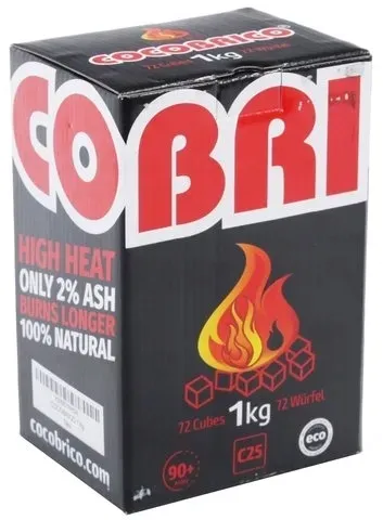 Węgiel węgielki kokosowy do shishy fajki wodnej COCOBRICO 1kg